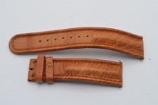 CHRONOSWISS LEDER ARMBAND BRACELET 20MM FÜR DORNSCHLIESSE 18MM BRAUN
