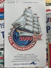 60 Stück alte Aufkleber Windjammer Tall Ships Segelschiffe Boote Konvolut