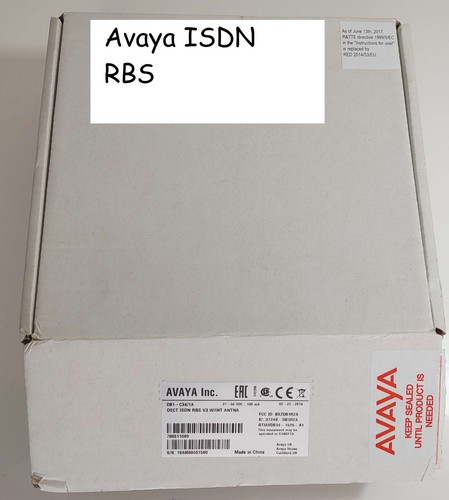 Avaya dect isdn rbs int - avaya, w/int