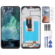 Display für Nokia G21 LCD Front Bildschirm Touchscreen Digitizer Glas mit Rahmen