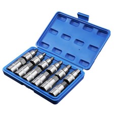 12Tlg Satz Steckschlüssel Set Sechskant Innensechskant Nuss 1/2''Inbus Schrauben