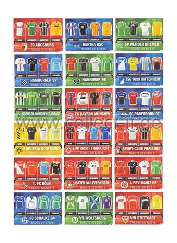 Match attax t00 alle - 14/15,