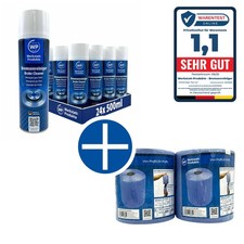 24x WP Bremsenreiniger Teilereiniger Montagereiniger +2 Putztuchrolle blau