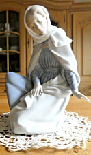 NAO LLADRO 0307 FIGUR JUNGFRAU MARIA, HAND MADE PORCELAIN SPAIN VALENCIA DAISA !