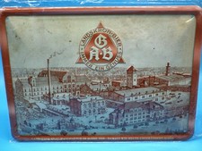 Landskron Bier Blechschild Brauerei Historischer Kupferstich 1929 ca. 20x30 cm