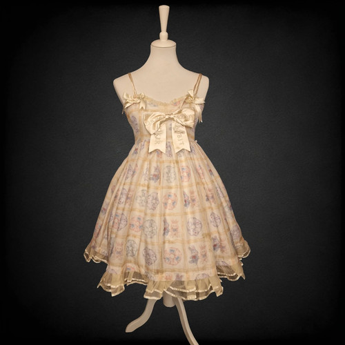 Choker rabbit kleid lolita - rabbit,