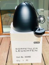 Sorpetaler Leuchte Pendelleuchte Hängelampe Deckenlampe mattschwarz Touchdimmer
