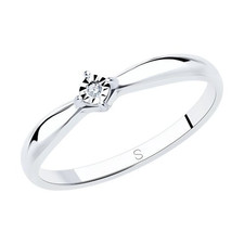 Diamant 0,008 Karat Ring