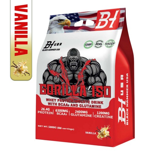 Gorilla iso whey 5kg - iso,