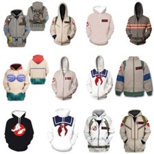 Ghostbusters Afterlife 3D Hoodies Erwachsene Sweatshirt Herren Jacke Mantel Coat