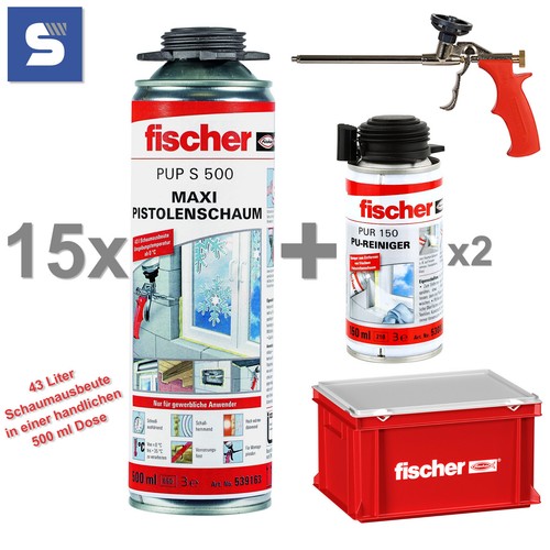 Fischer pistolenschaum 15x - pistolenschaum,