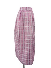 TRACHTEN REDL Trachtenschürze Damen Trachtenmode Gr. DE 42 pink-lila Glanz-Optik