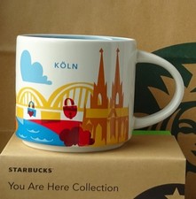 Starbucks City Mug Tasse Becher You are here YAH Köln Deutschland 14oz NEU