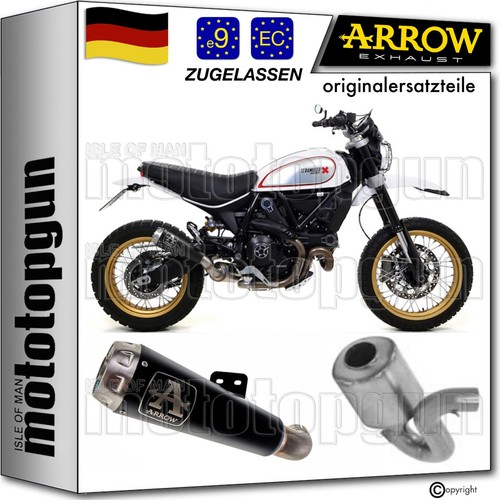 Auspuff kat schwarz pro arrow - schwarz,