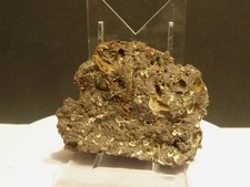 Delessit in Melaphyr ( Sachsen)