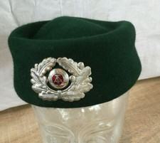 MDI DAMENKAPPE FILZHUT GRÜN  VOLKSPOLIZEI 