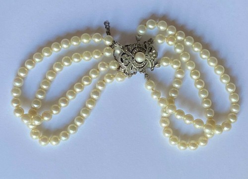 Majorica perlenarmband 925er - perlenarmband,