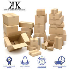 WOW! 100 Kartons in 30 verschiedenen Größen Kartonagen wählen*