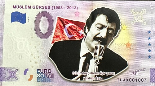 Billet euro muslum gurses - 0,