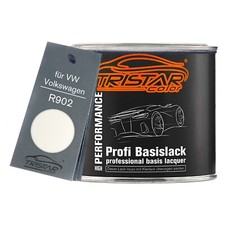Autolack Dose spritzfertig für VW Volkswagen R902 Grauweiss Basislack 0,5L