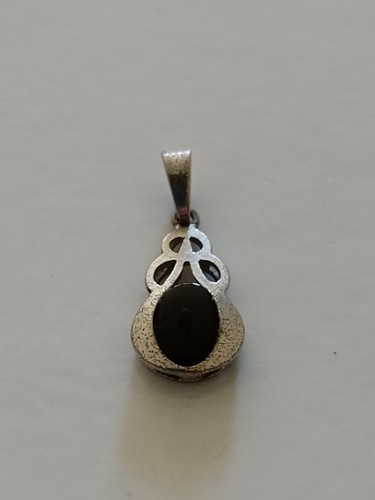 Antik art deco anhänger - deco, onyx