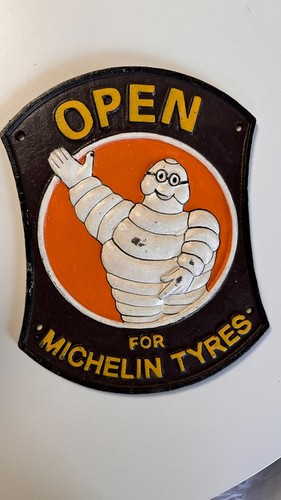 Plakette michelin bibendum - michelin,