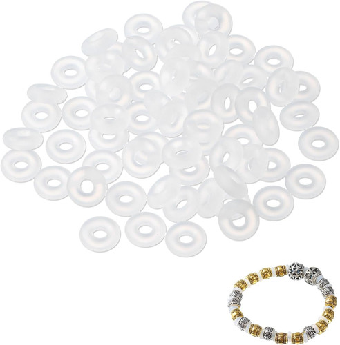 100 stück silikon charm - silikon,