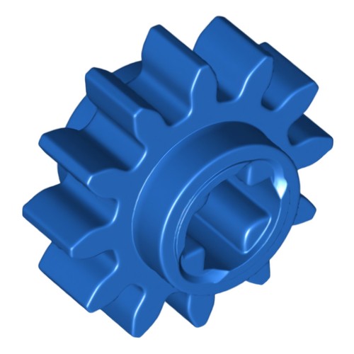 Lego blau technic zahnrad - blau, 12