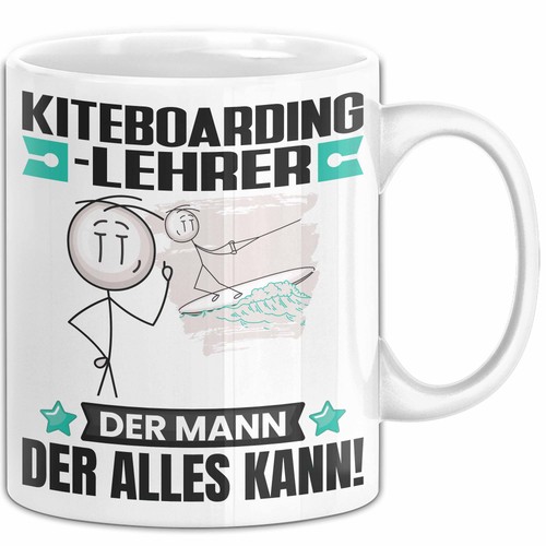 Kiteboarding lehrer tasse - kiteboarding-lehrer,