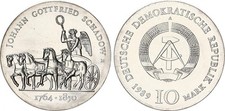 DDR 10 Mark Silber 1989 A
