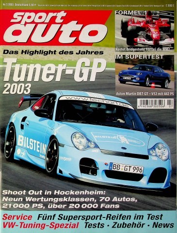 Sport auto 2003 - 07/2003,
