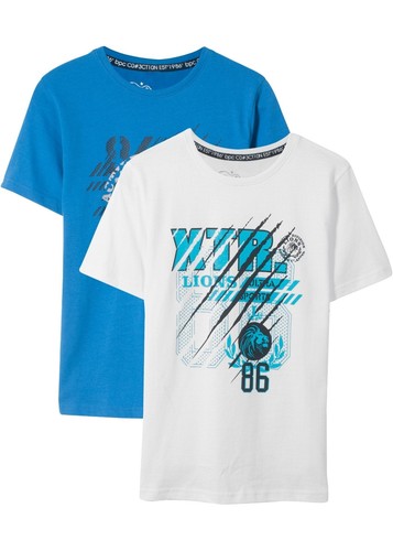 2er pack shirt aus - 2er,