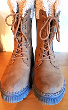 Stiefel Boots Gr. 5  1/2   1 x getragen Easy Street Warm Gefüttert dicke Sohle