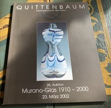 Auktionskatalog Murano Glas