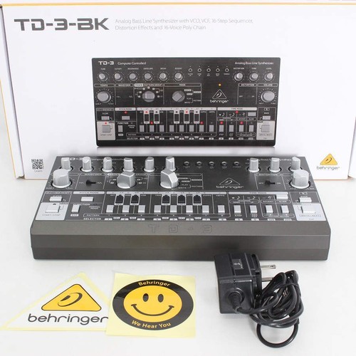 Behringer analog bass - behringer, td-3-bk