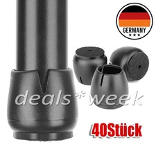 40 Stück Stuhlbeinschoner Stuhlbeinkappen Schutzkappen für Stuhlbeine 12-16mm
