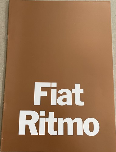 Prospekt fiat ritmo - ritmo, 3