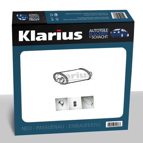Klarius auspuff endtopf - klarius,