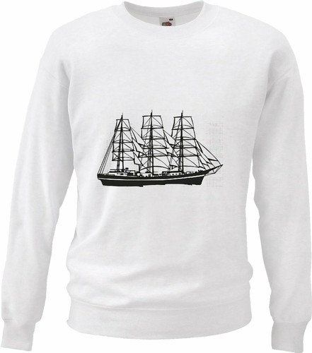 Sweatshirt segelboot - sweatshirt,