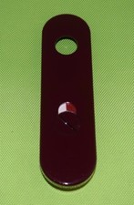 HEWI WC- Kurzschild  230.20ENR Polyamid E-Technik bordeauxrot