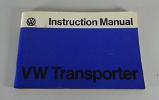 Owner manual - manual, vw