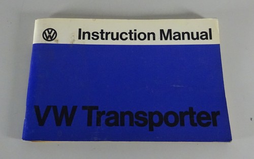 Owner manual handbook - handbook, vw