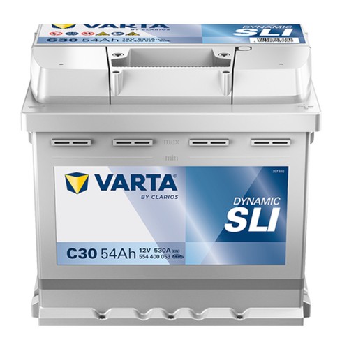 Varta c30 silver - silver, 54ah
