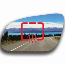 Blau spiegelglas links - spiegelglas,