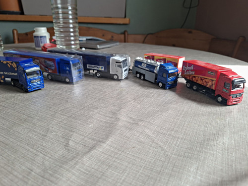 Modell lkw konvolut 17x - modell-lkw,