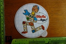 Alter Aufkleber Modellbau -Eisenbahn Haus Bauwerk Spiel Bauen LORENZ baufix (A)