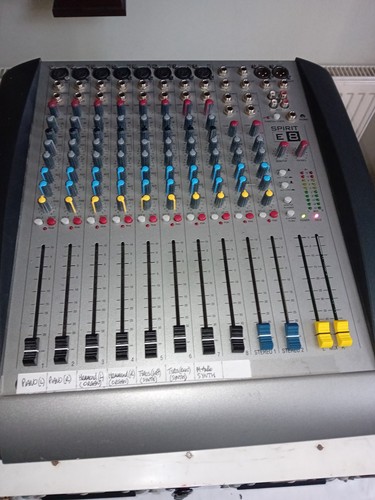 Soundcraft spirit mixer und - soundcraft, e8