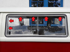Führung für Schiebefenster VW Bus T2 ab Modelljahr 1978 T3 und LT 