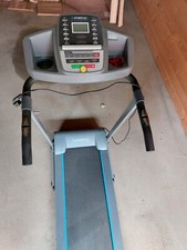 Laufband elektrisch 10 o.12 km/h LCD Display Puls Fitness Heimtrainer kl...