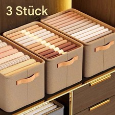 3x Faltbare Kleider-Organizer